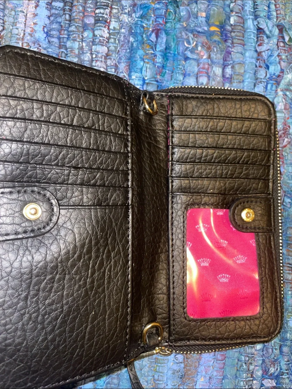 Juicy Couture Tweed design Wallet/Clutch